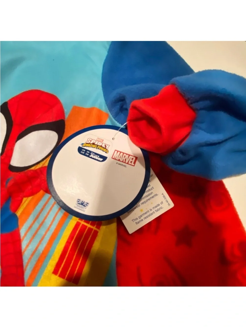 NWT Marvel Spidey & Friends PJ  Set & Ty Beanie Babies Miles Morales Size 4T